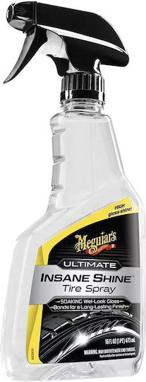Meguiar’s Ultimate Insane Σπρέι Γυαλίσματος Ελαστικά Αυτοκινήτου 473ml