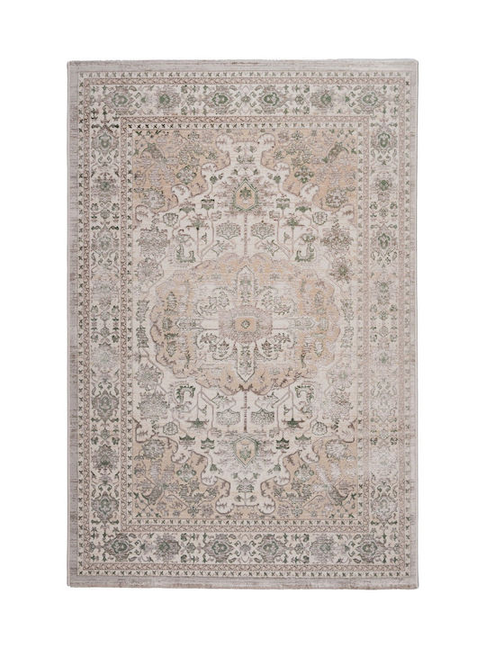 Biokarpet Gossip 9860b White-green-67x140