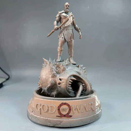 Φιγούρα Kratos Standing From God War 3d Εκτυπωμένη-20 Cm 1:8