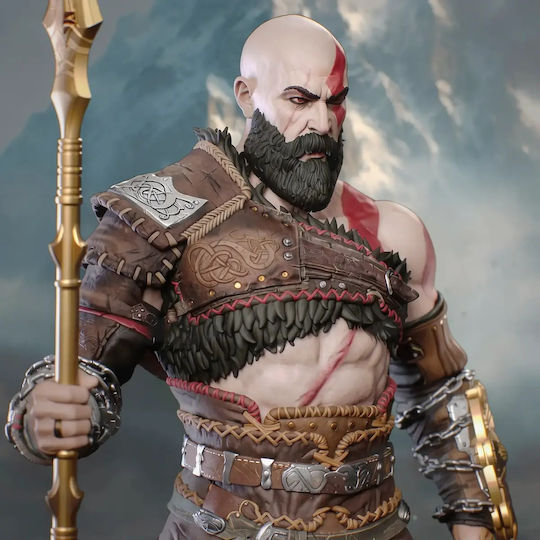Figure Kratos God War 313mm 3D Printed 43 Cm 1:4