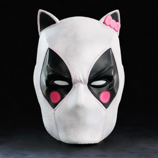 Cosplay Figur Hello Kitty Deadpool Maske 3D Gedruckt 30 cm 1:6