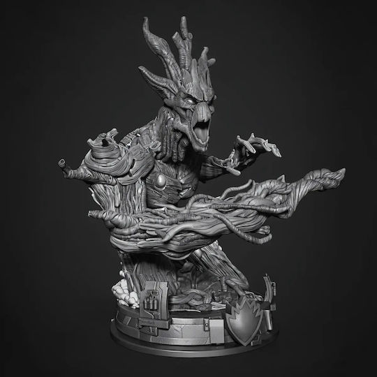 Фигура Грут Комикси Бюст 3D Печатана 20 См 1:8