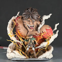 Eren Jaeger Titan Figure 3D Printed Figurine Attack On Titan 3D Printed 15.2 Cm 1:12 Eren Jaeger Titan Figure 3D Printed Figurine Attack On Titan 3D Printed 15.2 Cm 1:12