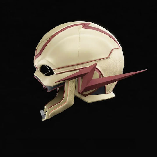 Φιγούρα Cosplay Injustice 2 Reverse Flash Mask 3d Εκτυπωμένη-7 6 Cm 1:24