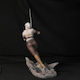 iLovePrints Sammelbare Figuren Ciri V2 Aus Witcher 3D Gedruckt 7,6 cm 1:24