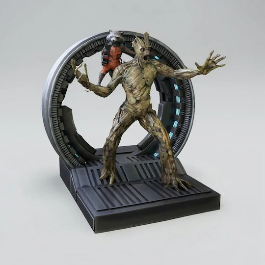 Figure Rocket Groot V3 Guardians Galaxy 3D Model 3D Printed 20 Cm 1:8