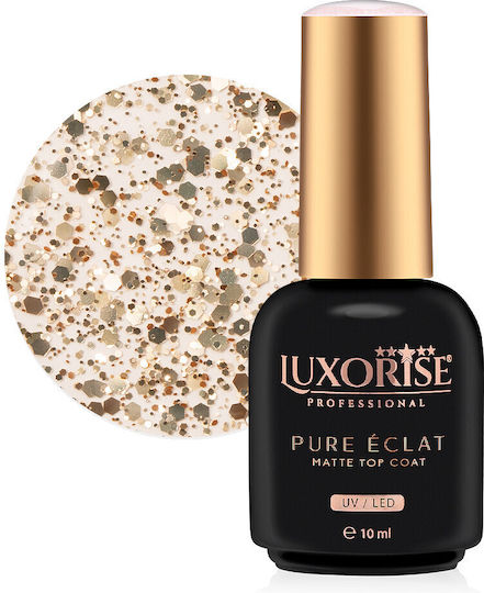 Luxorise Top Mäntel Reine Strahlung Mattes Gold 10ml