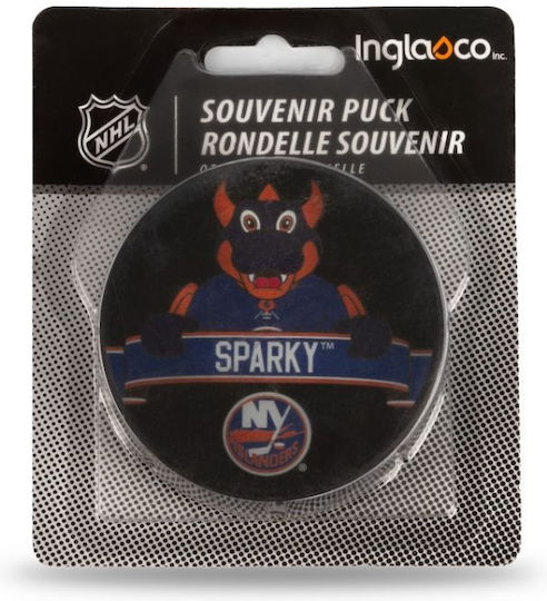 Inglasco Nhl Маскот Шайба За Хокей 510an001901 Chicago Blackhawks Черна