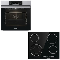 Hisense Над Плот Inox E6432C + BI62216AX Hisense Над Плот Inox E6432C + BI62216AX