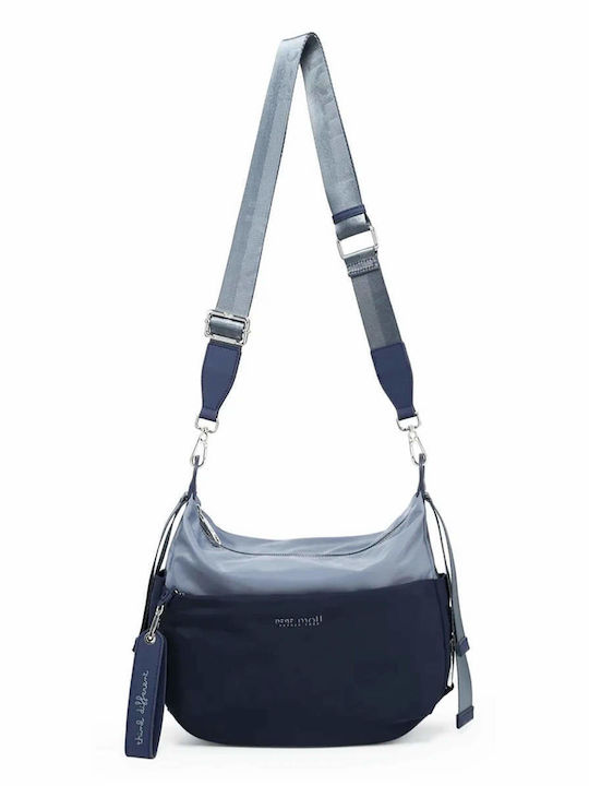 Damentasche Schulter Blau