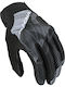 Macna Summertime Men's Motorcycle Gloves Black White Grey