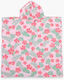 Nef-Nef Homeware Lets Go Tropic Παιδικό Πόντσο Θαλάσσης Ροζ 65 x 65εκ.