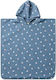 Monnëka Beach Poncho UV Protection 1-3 Years Hippos