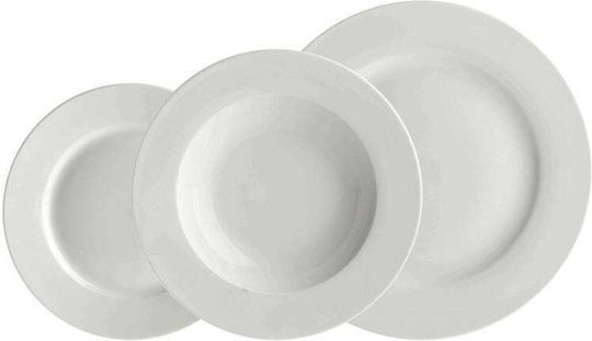 La Porcellana Bianca White Porcelain Dinnerware Set 20pcs