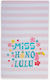 Nef-Nef Homeware Miss Honolulu Παιδική Πετσέτα Θαλάσσης Ροζ 120x70εκ.