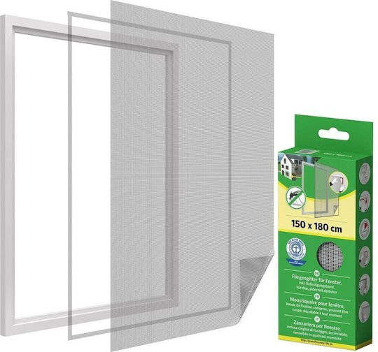 Velcro Σίτα Παραθύρου με Σκρατς Σταθερή 180x150cm