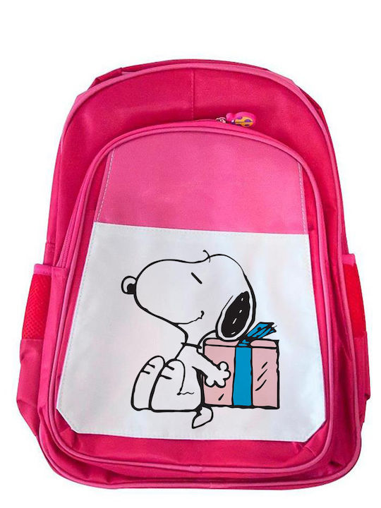 Kinder Schulranzen Snoopy Rosa 41x30x15cm