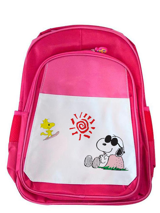 Kinder Schulranzen Snoopy Rosa 41x30x15cm