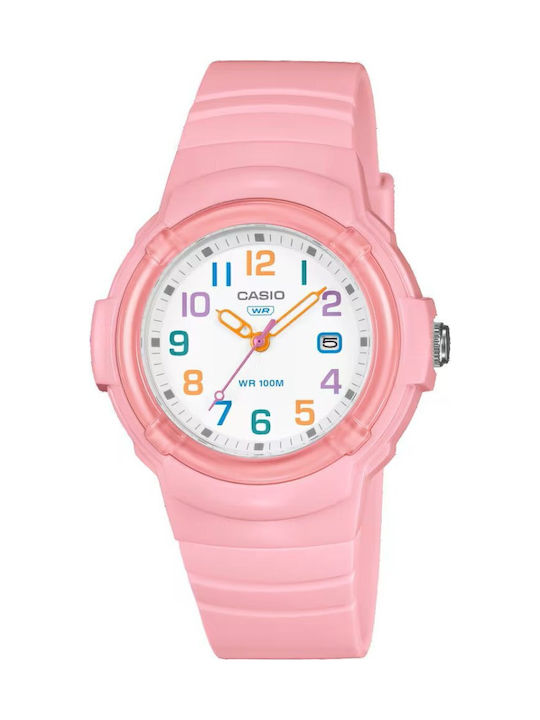 Casio Ρολόι Μπαταρίας με Καουτσούκ Λουράκι
