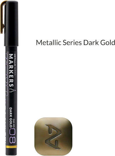 Gaahleri Ακρυλικός Μαρκαδόρος Dark Gold