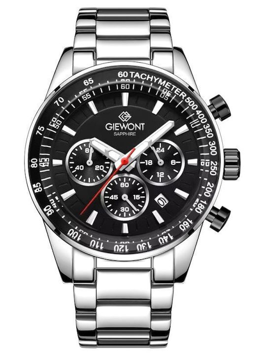 Giewont Battery Watch with Metal Bracelet