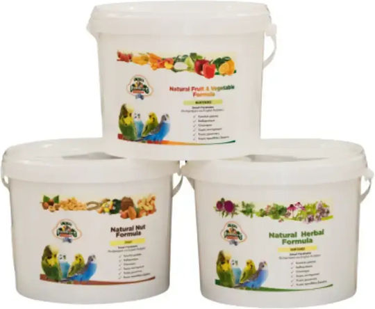 Evia Parrots Small Natural Nut Formula Pellets for Small Budgerigars Energy 2kg