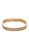 Visetti Herren Armband aus Stahl Vergoldet 20,5cm