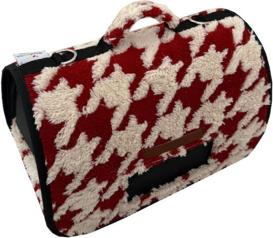 Woofmoda Τσάντα για Μεταφορά Σκύλου Λευκή Μ48xΠ28xΥ20εκ.