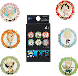 Loungefly One Piece Chibi Mystery Blind Box Enamel Pin Assorted 12 Τεμ