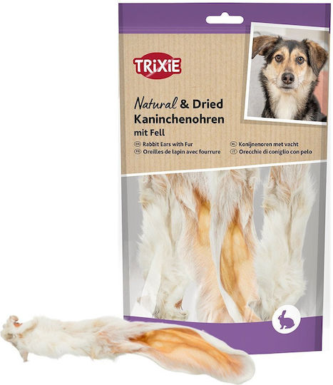 Trixie Fur Treat Λιχουδιά Σκύλου Αυτί από Κουνέλι / Λαγό 100gr