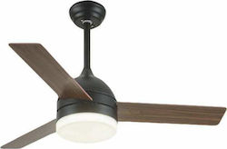 Redled Modena Plus 122cm με Φως Καφέ / Μαύρος