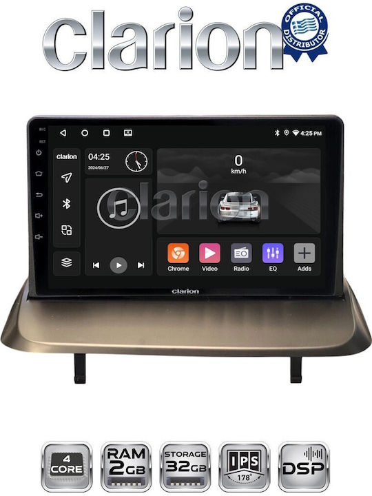 Clarion Ηχοσύστημα Αυτοκινήτου για Peugeot 3008 2009 2016 (Bluetooth/USB/WiFi/GPS/Apple-Carplay/Android-Auto)