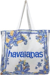 Havaianas Fabric Beach Bag Blue Havaianas Fabric Beach Bag Blue
