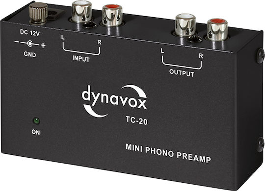 Dynavox Pro Phono Mm Amplifier Tc-20 Black 207671