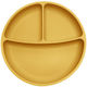 Tedsy Children's Food Plate Made of Yellow Silicone