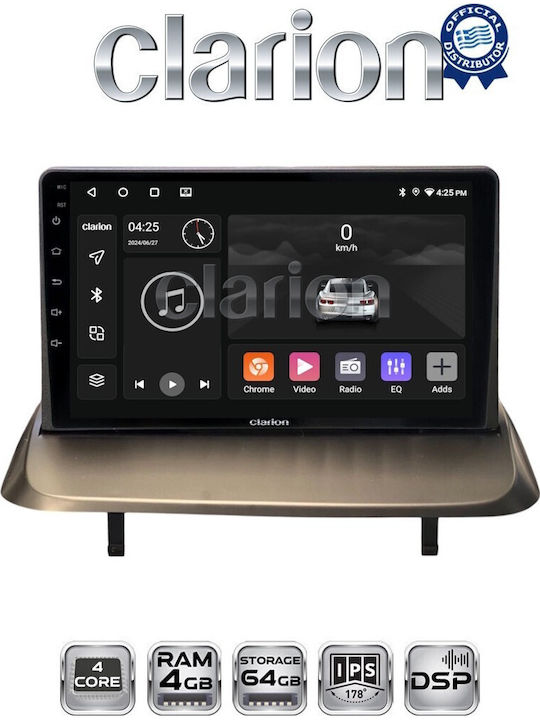 Clarion Ηχοσύστημα Αυτοκινήτου για Peugeot 3008 2009 2016 (Bluetooth/USB/WiFi/GPS/Apple-Carplay/Android-Auto)