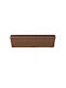 Prosperplast Plastic Flower Pot Brown 14cm
