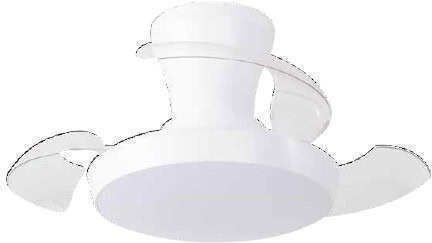 Inlight Clark Ventilator De Tavan 132cm Cu Lumină Albă