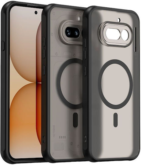 Techsuit Halofrost Ii Umschlag Rückseite Kunststoff Schwarz (Nichts Phone (4a))