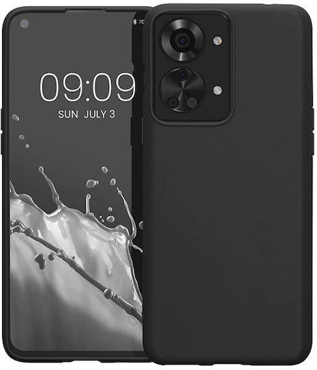 Задна Корица Силикон Черен (OnePlus Nord 2T)