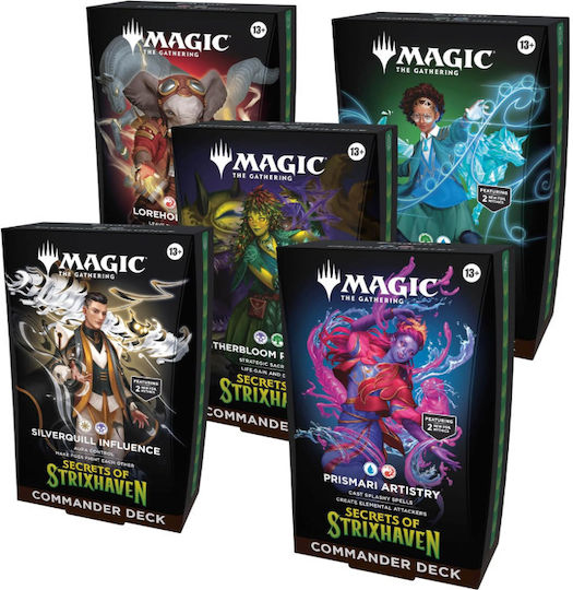 Konami Magic: The Gathering Commander Deck Διάφορα Σχέδια
