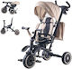 Vevor Toddler Convertible with Parental Handle 7 in 1 for 18 Months Gray