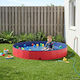 vidaXL Children's Swimming Pool PVC 200x200x30cm Red