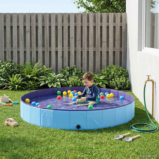 vidaXL Children's Swimming Pool PVC 300x300x38cm Blue