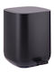 Relaxdays Plastic Bathroom Bin 9l Black
