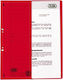 Elba Cardboard Folder Fasteners 1/2 Elba Red