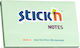Hopax Bilețele Autocolante 76 X 127 Mm 100 Foi Stick'n Verde Pastel