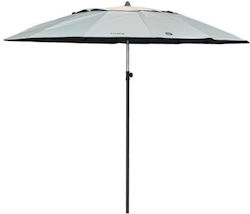 Hupa Mistral Blackout Beach Umbrella Diameter 2.4m With UV Protection Light Blue Hupa Mistral Blackout Beach Umbrella Diameter 2.4m With UV Protection Light Blue