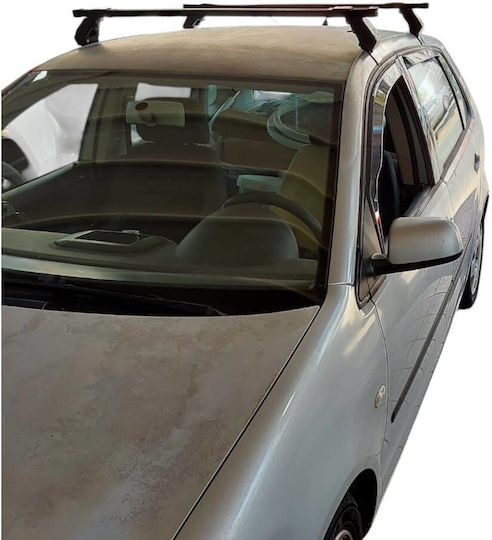 Hermes Car Roof Bars Kit Set with Roof Rack Legs for VW Polo 2002-2009 3D/5D 2 Pieces