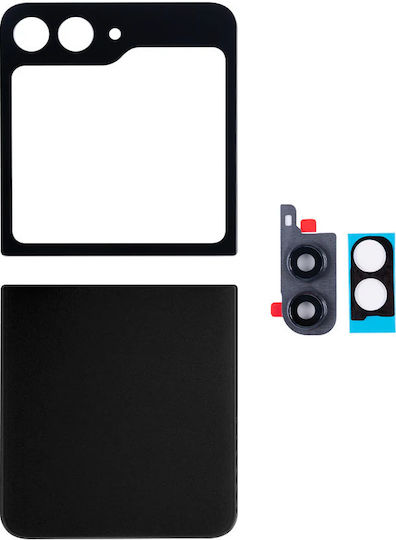 Samsung Galaxy Z Flip5 F731b Back Cover Set Lens Graphite OEM